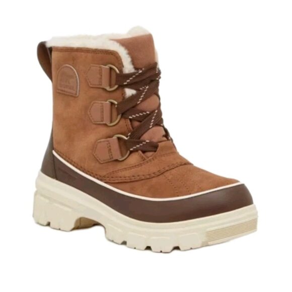 NEW Sorel TIVOLI V Waterproof Lace-Up Insulated Winter Snow Boots Womens Size 11 - Picture 2 of 16